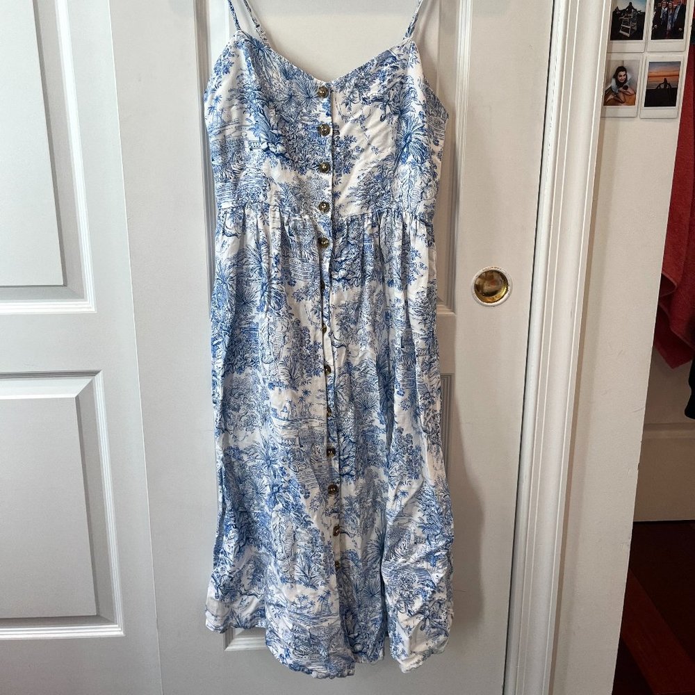 H&M Toile Midi Dress